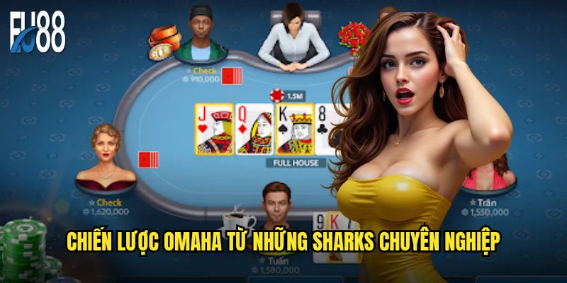 Chiến lược Omaha từ những sharks chuyên nghiệp